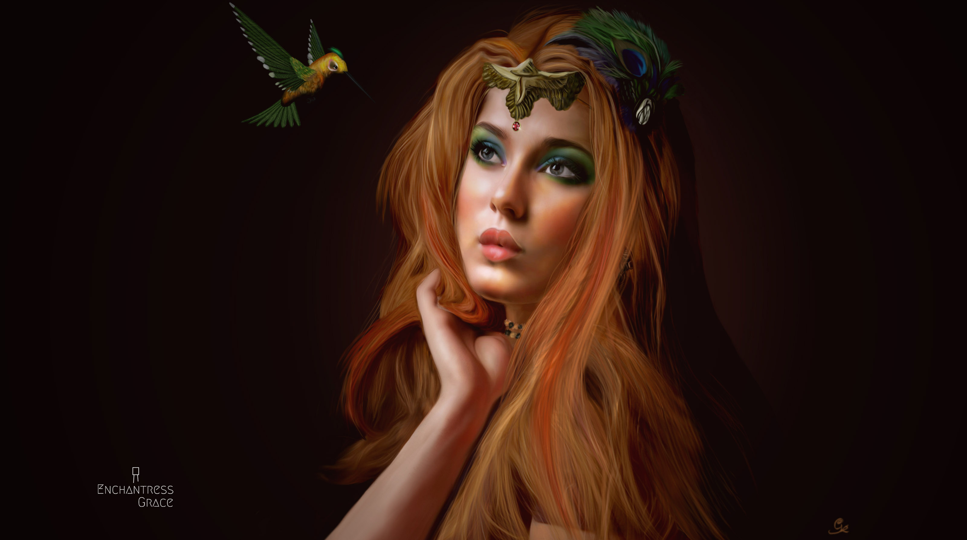 Fantasy Portrait – Gimp