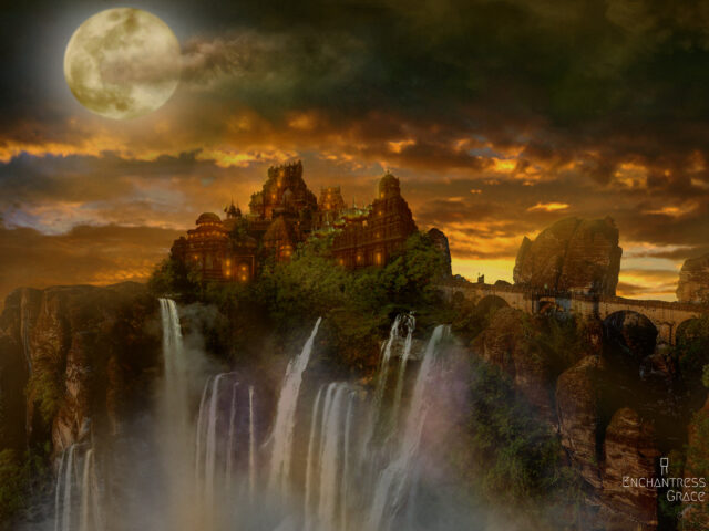 Forgotten Mystery – Mythical Matte Painting In Gimp