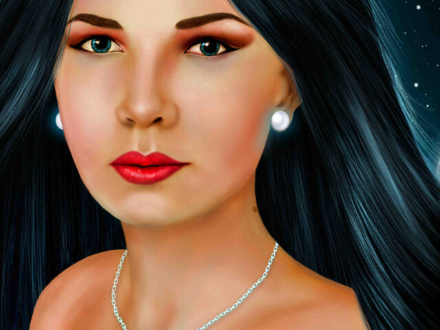 In the MoonLight – Fantasy Inspired Portrait