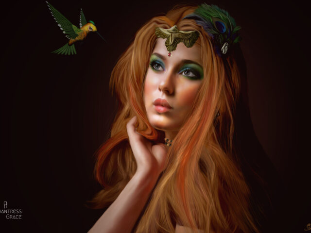 Fantasy Portrait – Gimp